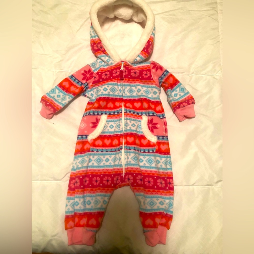 Carter’s plush coat Sz. 3 mos.